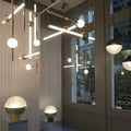 MIRODEMI® St. Gallen | Stylish Unique Designer Gold Pendant Light