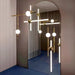MIRODEMI® St. Gallen | Stylish Elegant Designer Gold Pendant Light