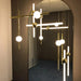 MIRODEMI® St. Gallen | Stylish Modern Designer Gold Pendant Light