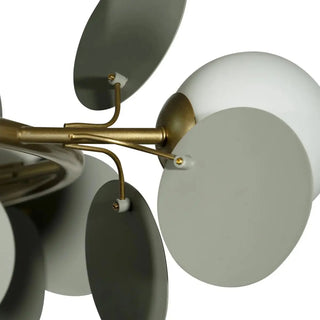 MIRODEMI® St. Moritz | Sleek Gold Hanging Ceiling Chandelier