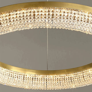 MIRODEMI|Stäfa|Chic|Drum|Hanging|Ceiling|Chandelier|Crystals