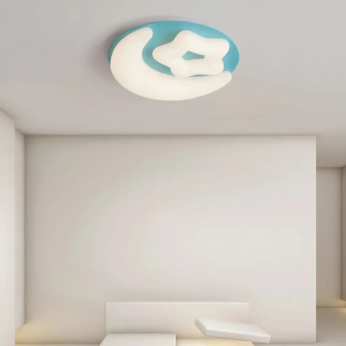 MIRODEMI® Stavelot | Moon LED Ceiling Lamp For Kids Room