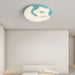 MIRODEMI® Stavelot | Moon LED Ceiling Lamp For Kids Room