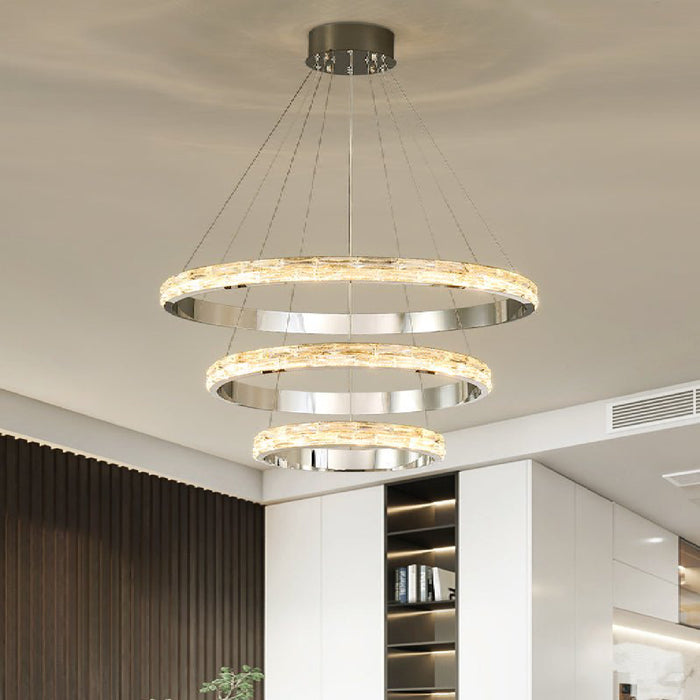 MIRODEMI® Stella | Wonderful Postmodern Stainless Steel Pendant Light for Home 