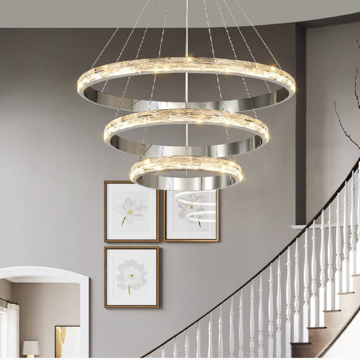 MIRODEMI® Stella | Classy Postmodern Stainless Steel Pendant Light for Home