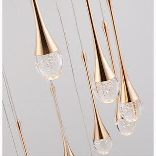 MIRODEMI® Stresa | Spiral Design Staircase Chandelier