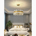 MIRODEMI® Sursee | Luxury Crystal Crown Ceiling Hanging Chandelier