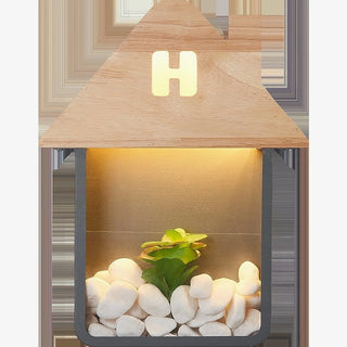 MIRODEMI® Creative Mini LED Wall Lamp in the Shape of a House for Kids Room image | luxury lighting | house shape lamps