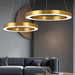 MIRODEMI® Thalwil | Classic Gold Rings Chandelier
