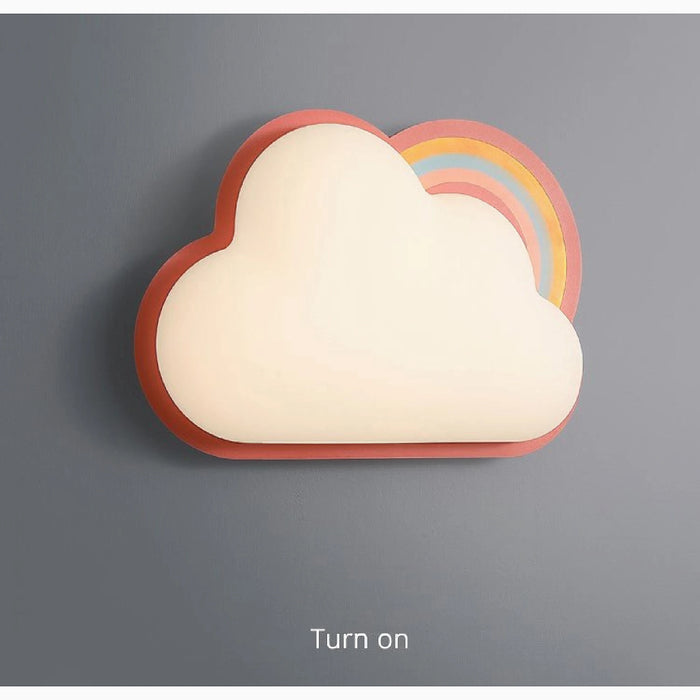 MIRODEMI® Thuin | Cloud Shaped LED Ceiling Light for kids room on
