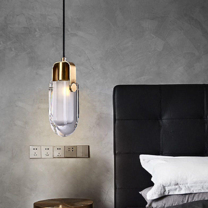 MIRODEMI® Toirano | Stunning Postmodern Crystal LED Chandelier For Bedroom