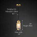 MIRODEMI Toirano | Stylish Postmodern Crystal LED Chandelier For Bedroom