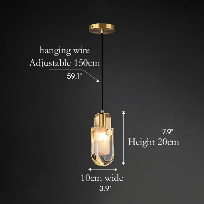 MIRODEMI® Toirano | Stylish Postmodern Crystal LED Chandelier For Bedroom