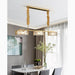 MIRODEMI® Tongeren | Modern Gold Long Art Glass 3 Head Design Creative Led Luxury Chandelier