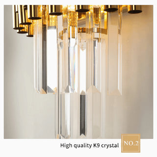 MIRODEMI® Torrevieja | Contemporary LED Gold Wall Sconce Lighting | wall lamp | wall sconce