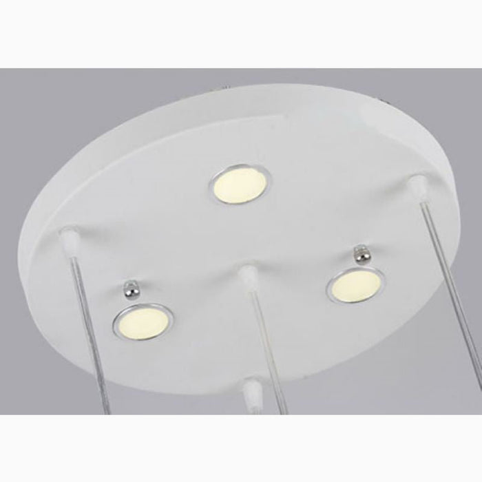MIRODEMI Touët-sur-Var White Small Hanging Lamp Base Detail