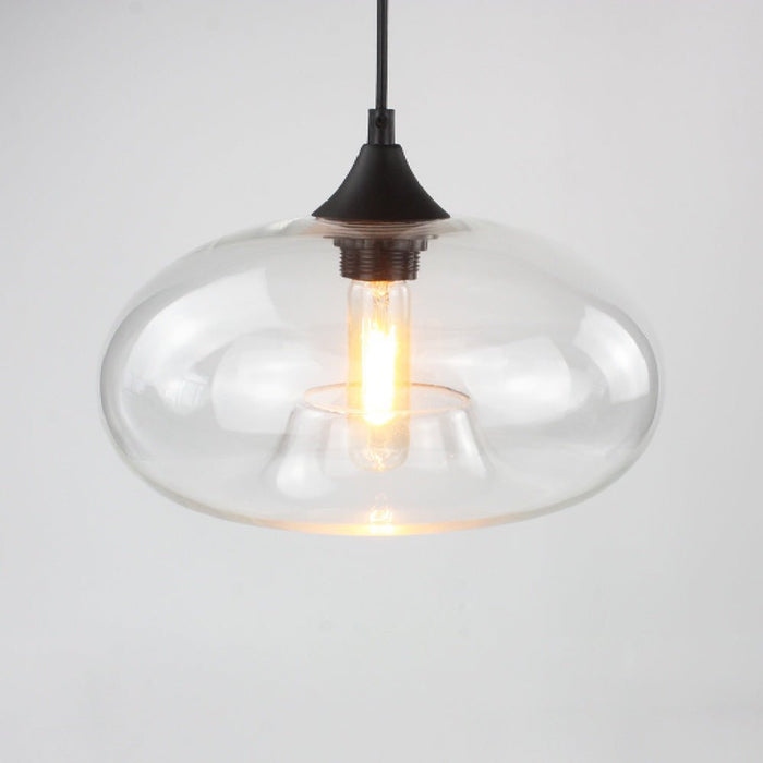 MIRODEMI® Tourrettes-sur-Loup Loft Glass Pendant Lamp Clear