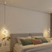 MIRODEMI Tovo San Giacomo Ribbon Design Chandelier For Modern Bedroom Decorattion