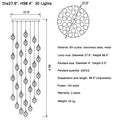 Luxury Diamond Crystal Chandelier