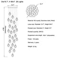 Luxury Diamond Crystal Chandelier