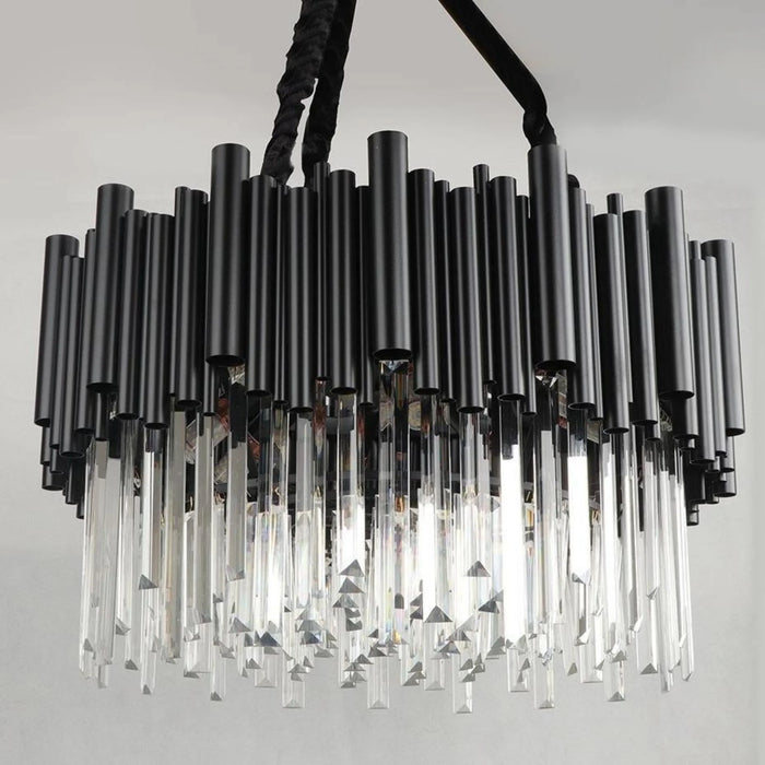 MIRODEMI Creative black luxury chandelier for living room