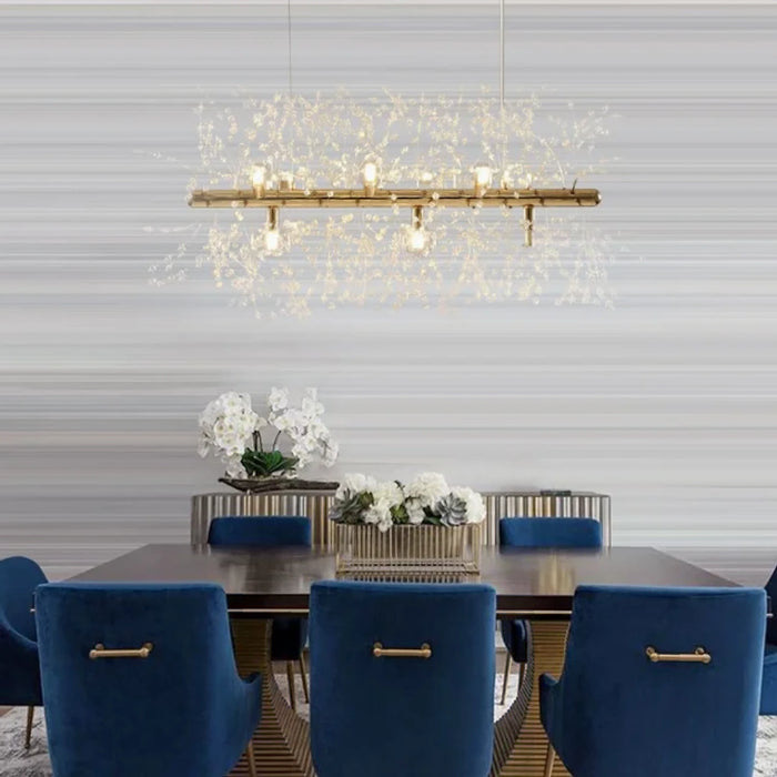 Alfedena | Dandelion-shaped Nordic Loft Chandelier