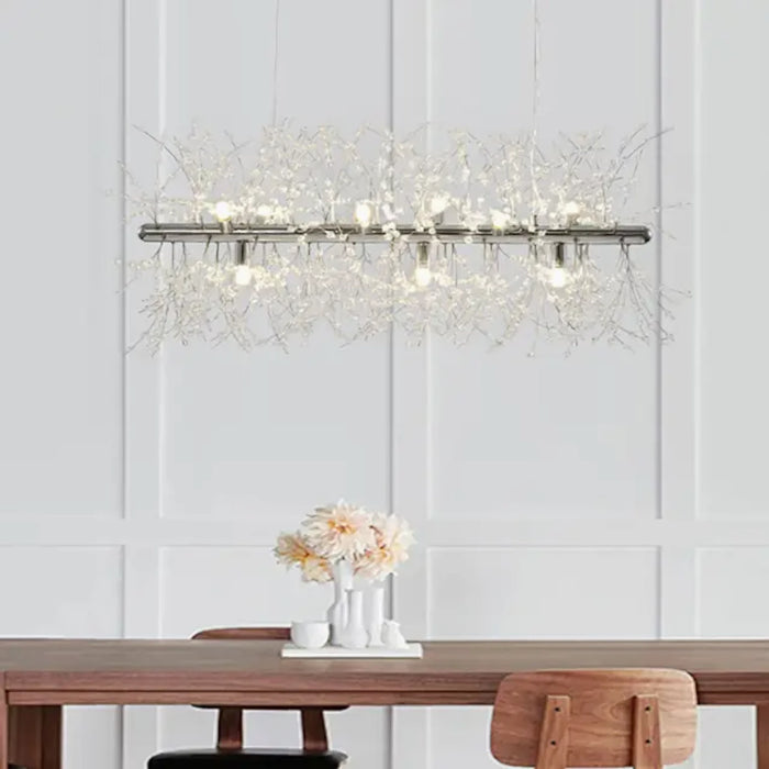 Alfedena | Dandelion-shaped Nordic Loft Chandelier