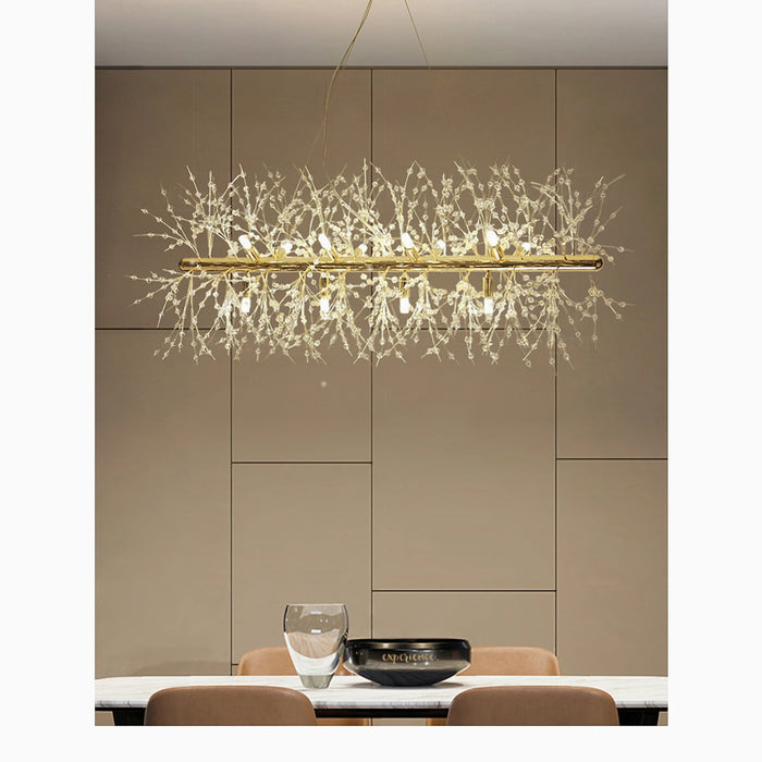 Alfedena | Dandelion-shaped Nordic Loft Chandelier