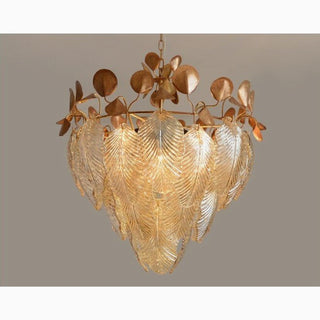 MIRODEMI Uster golden leaves chandelier