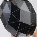 MIRODEMI Utelle | American Black Vintage Crystal Pendant Lamp for Dining Room in Details