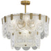 MIRODEMI® Uzwil Vintage Drum Copper LED Pendant Light for Bedroom, Living Room image | luxury lighting | luxury pendant lamps