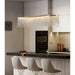 MIRODEMI® Vado Ligure | Modern Gold Crystal Ceiling Chandelier for Dining Room