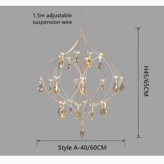 MIRODEMI® Val-de-Ruz Modern LED Chandelier Heart Shaped for Dining Room, Living Room image | luxury lighting | luxury chandeliers