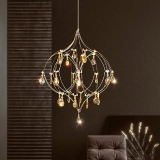 MIRODEMI® Val-de-Ruz Modern LED Chandelier Heart Shaped for Dining Room, Living Room image | luxury lighting | luxury chandeliers