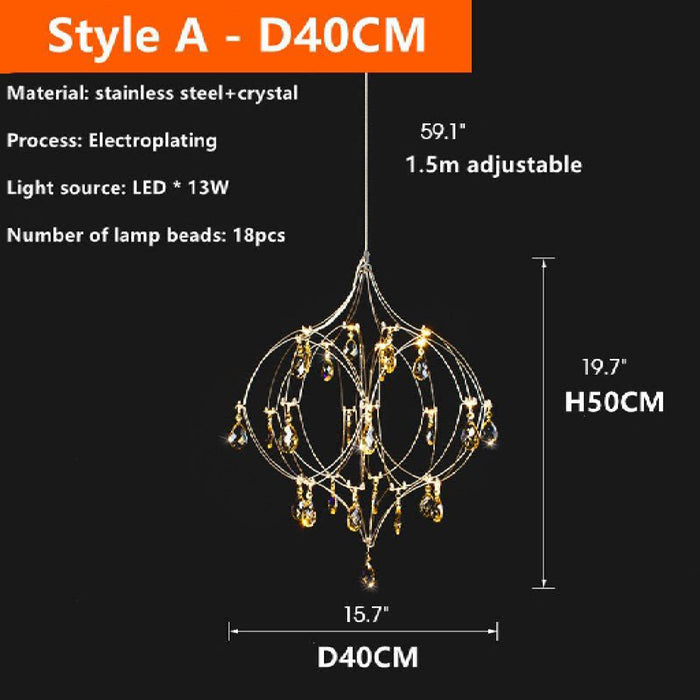 MIRODEMI® Val-de-Ruz Modern LED Chandelier Heart Shaped for Dining Room, Living Room image | luxury lighting | luxury chandeliers
