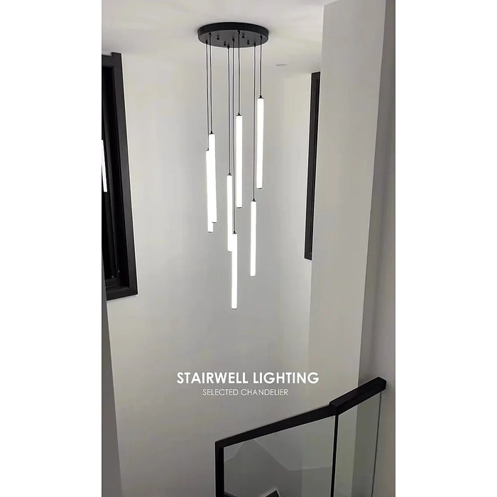 MIRODEMI® Valderoure | Wonderful Vertical Spiral Staircase Pendant Lighting
