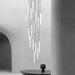 MIRODEMI® Valderoure | Vertical Spiral Staircase Pendant Lighting for Living Room