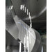 MIRODEMI® Valderoure | Vertical Spiral Staircase Pendant Lighting for Home