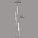 MIRODEMI® Valderoure | Vertical Spiral Staircase Pendant Lighting 5 Light Parameters
