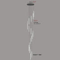 MIRODEMI Valderoure | Vertical Spiral Staircase Pendant Lighting Parameters