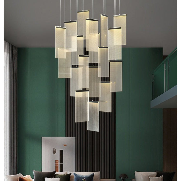 MIRODEMI® Varenna | Gold Long Hanging Light Fixture