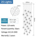 MIRODEMI® Vernazza | Creative LED Staircase Crystal Light Fixture