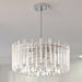 MIRODEMI® Vicosoprano | Luxury Chrome Crystal Chandelier for Living Room