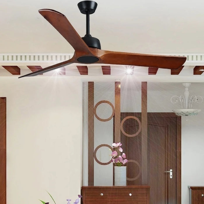 Vilalba | Solid Wood Led Ceiling Fan with Remote Control