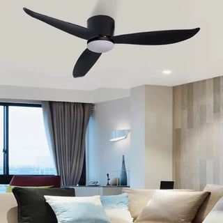 Villena | Modern Solid Wood Fan Light With Remote Control