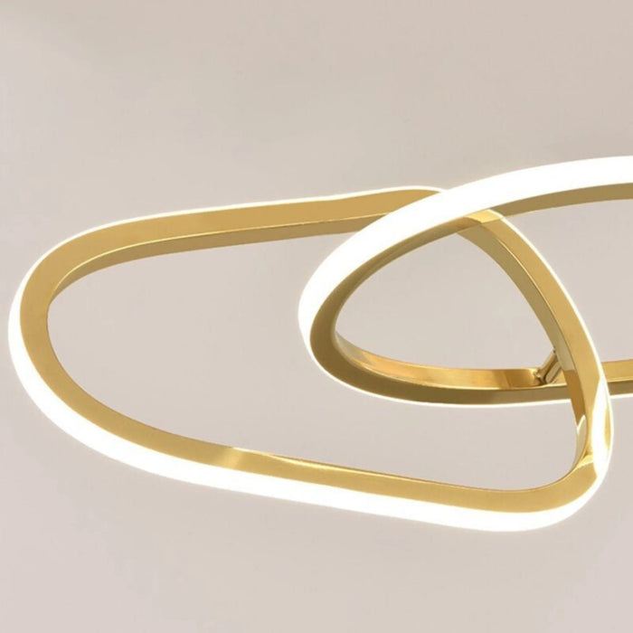 MIRODEMI® Villeneuve | Creative Design Gold Crystal Light Fixture for Dining Room