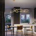 MIRODEMI® Villeneuve | Design Gold Crystal Chandelier for Dining Room