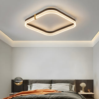 Wädenswil | Luxury Minimalistic LED Ceiling Lamp for Bedroom, Living Room, Kitchen, Dining Room, Kitchen Island, Hotel | LED Light | Luxury Ceiling Lamp | Black Lamp | White Lamp | Acrylic and Iron |