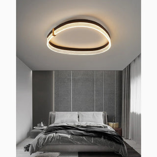 Wädenswil | Luxury Minimalistic LED Ceiling Lamp for Bedroom, Living Room, Kitchen, Dining Room, Kitchen Island, Hotel | LED Light | Luxury Ceiling Lamp | Black Lamp | White Lamp | Acrylic and Iron |