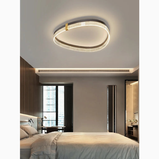MIRODEMI® Wädenswil | Luxury minimalist drop shaped LED Ceiling Lamp
